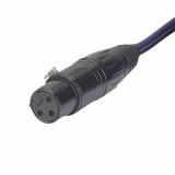 1,5 mts. XLR hembra a 2 XLR machos balanceado