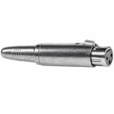 Adaptador XLR hembra 3 PIN a Jack hembra 6,3mm.