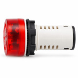 Zumbador de empotrar 230V. 80dB Rojo