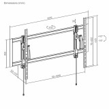 Soporte Antirrobo TV 55"- 105" AISENS WT105TS-475