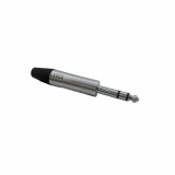 Jack Macho 6,3mm. Estereo - Metal