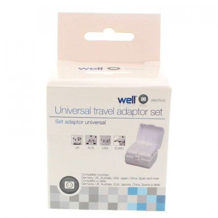 Adaptador de corriente UK-AUS-USA-EURO