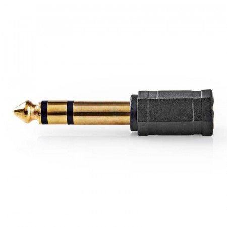 Adaptador Jack hembra 3,5mm. a Jack macho 6,3mm.