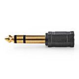 Adaptador Jack hembra 3,5mm. a Jack macho 6,3mm.