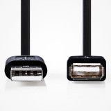 Cable USB A Macho - USB A Hembra 0.20m v.2.0