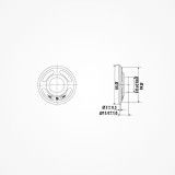 ALTAVOZ MINI, 0.5W / 8 OHM - Ø 50mm