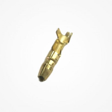 Terminal cilindrico macho enchufable 4mm.