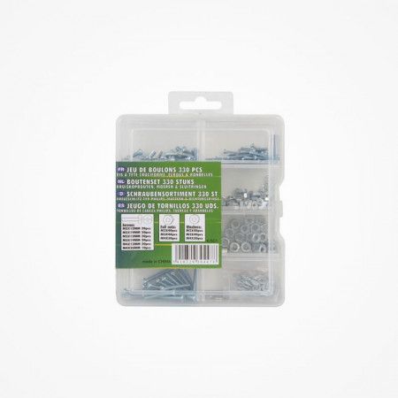 JUEGO DE TORNILLOS, TUERCAS Y ARANDELAS