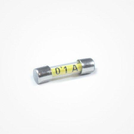 Fusible Cilíndrico 0.1 Amperios Corto (UNIDAD)