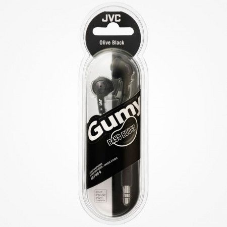 JVC HA-F160-B-E Auriculares de Botón - Negro