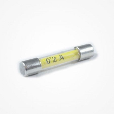 Fusible Cilíndrico 0.2 Amperios Largo (UNIDAD)