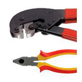 Alicates crimpar-universales y accesorio