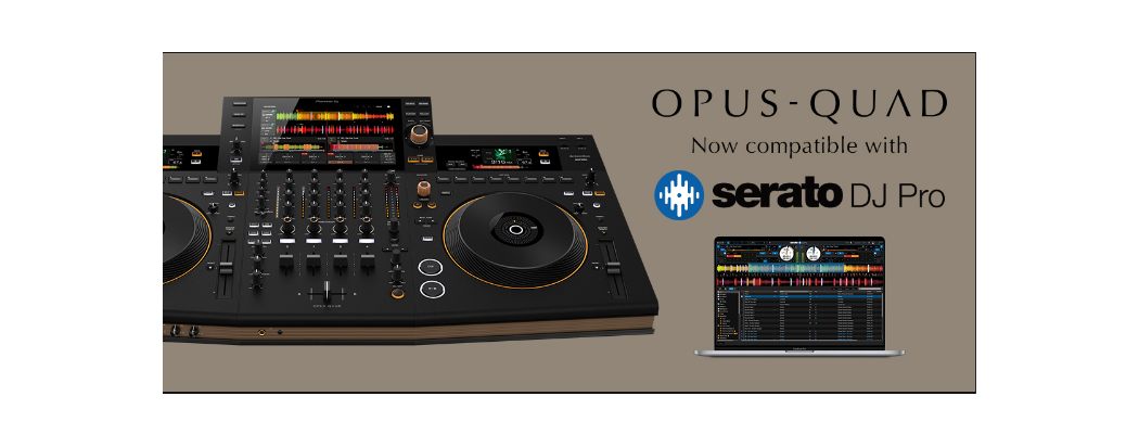 Opus-Quad compatible con Serato DJ Pro