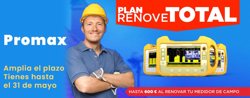 Renovación medidor Promax