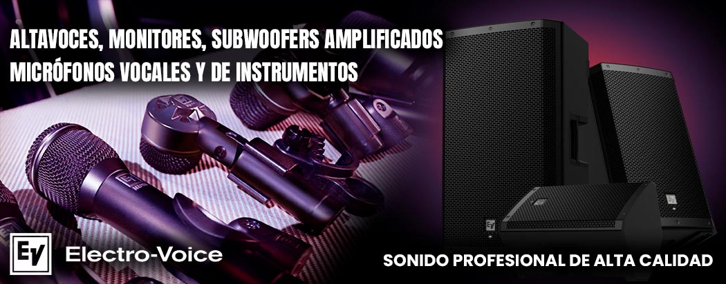 Nuevos productos Electro-Voice disponibles