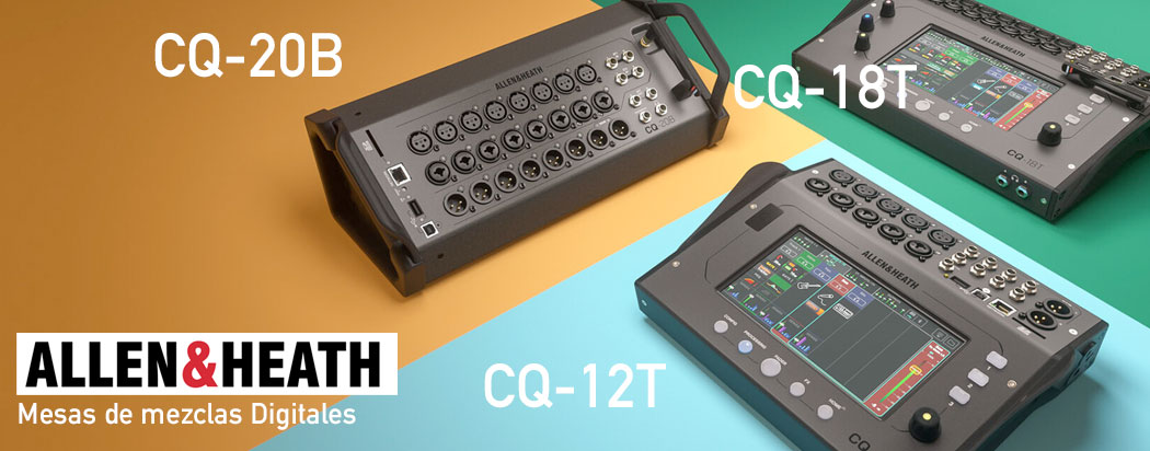 Nuevas Mesas Digitales de Allen & Heath