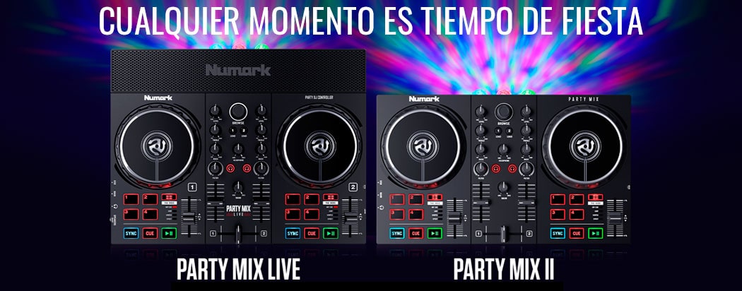 Nuevos Party Mix II y Party Mix Live