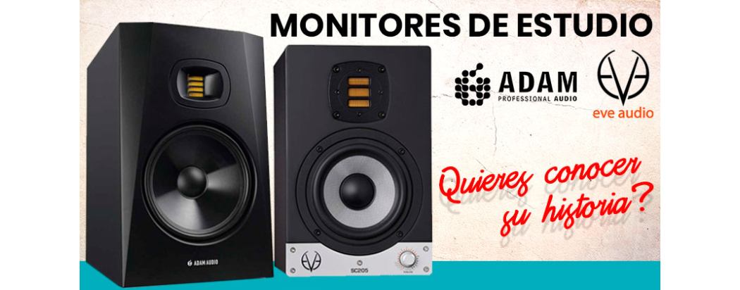 Monitores de Estudio Adam y Eve Audio